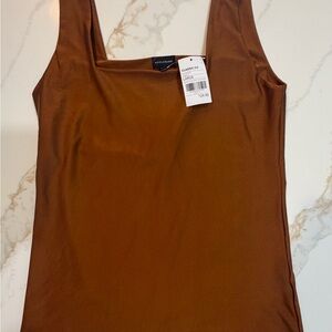Buckle Brown Classic Fit Tank Top
